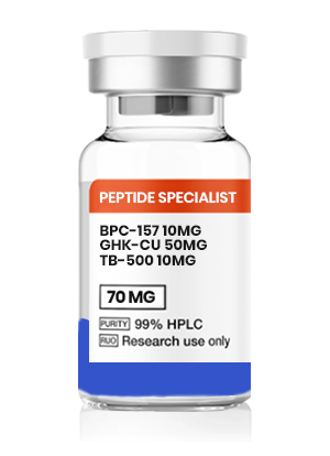 Buy BPC-157 , TB-500 & GHK-Cu 10/10/50MG blend Peptide AUS 1 4