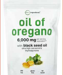 Buy Oil of Oregano with Black Seed Oil, 300 Soft gels Peptide AUS